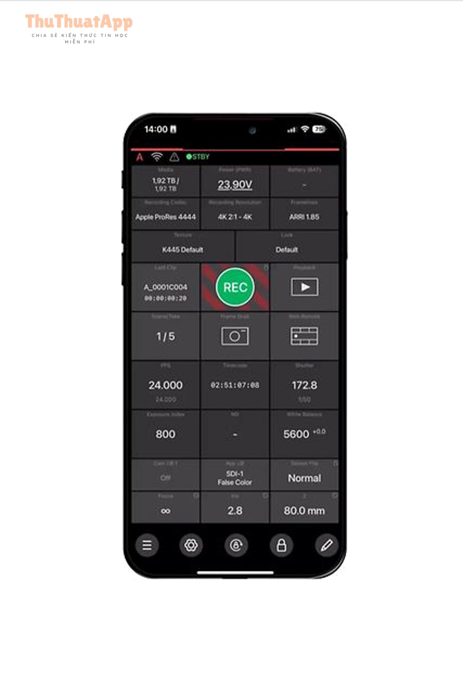 controll functions mobile image