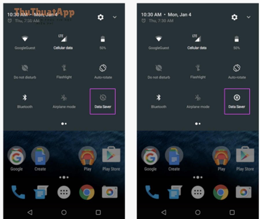 Cách theo dõi dung lượng data theo ứng dụng Android: kiểm soát “ngốn mạng” cực dễ, tránh hết 4G/5G giữa chừng 4 Nút Data Saver trên Quick Settings của Android