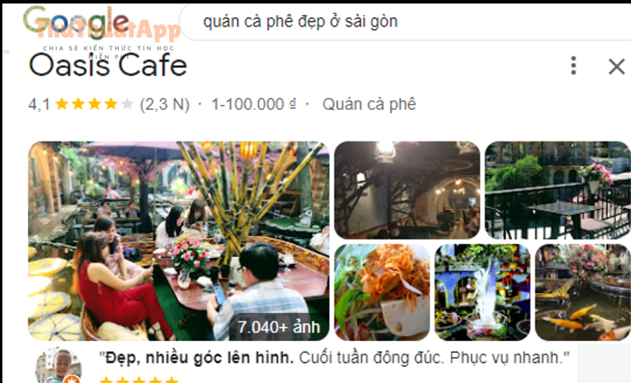 Cách viết đánh giá địa điểm trên Google Maps: review/nhận xét cho người mới 5 Biểu tượng Android