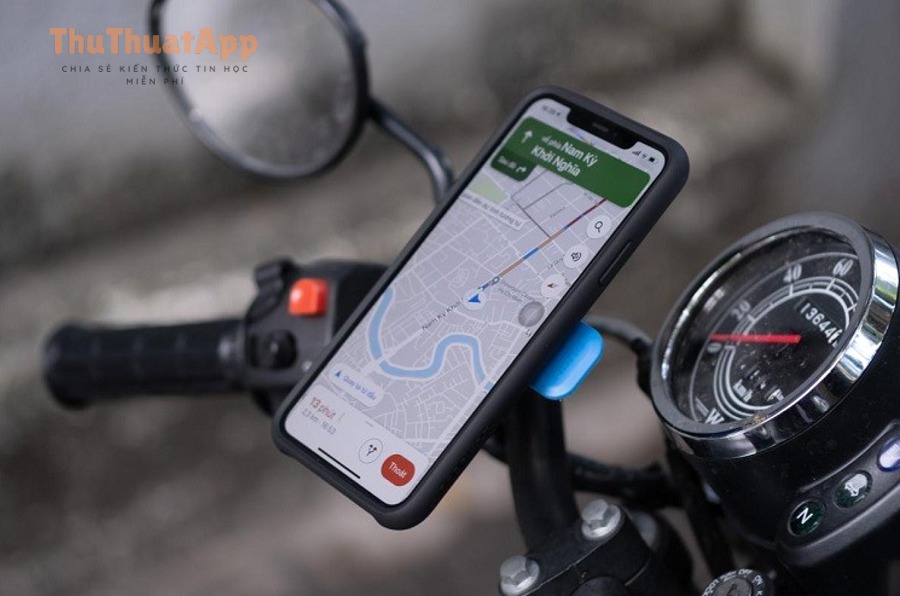 gan dien thoai xem map co bi phat khong