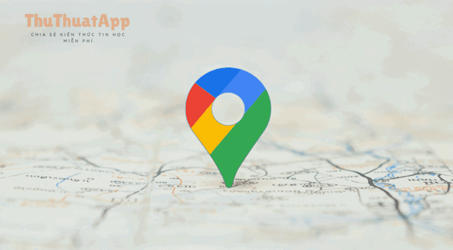 ghim dia chi tren google maps bia