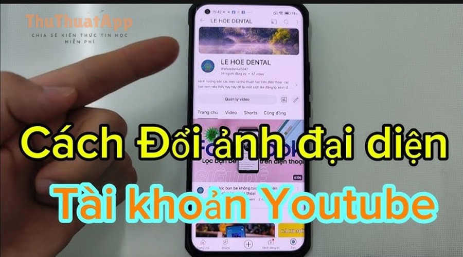 Đổi ảnh đại diện kênh YouTube cho chủ kênh: avatar mới 2 hq720 108