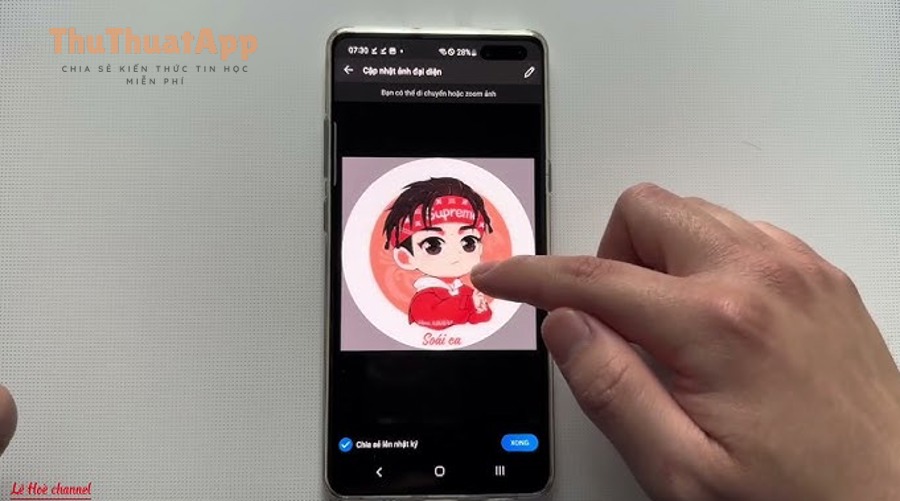 Đổi ảnh đại diện kênh YouTube cho chủ kênh: avatar mới 6 hq720 109