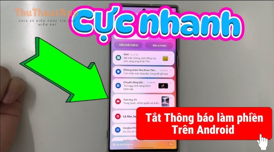 Cách tắt thông báo YouTube phiền cho người dùng: im lặng thay ồn 3 Điện thoại cầm tay và thao tác thiết lập