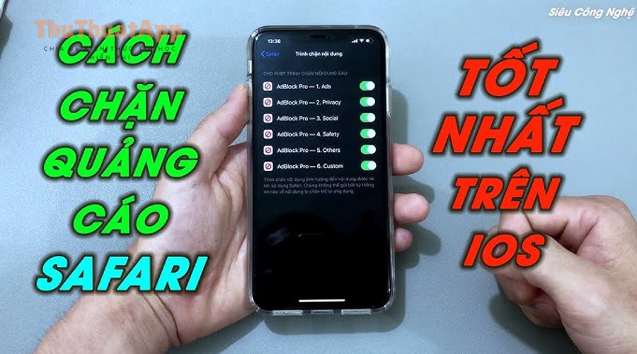 Chặn tắt thông báo quảng cáo Safari iPhone cho người mới: pop-up rác 4 hq720 67