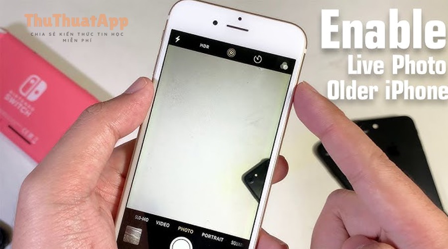 Minh họa chia sẻ ảnh từ iPhone