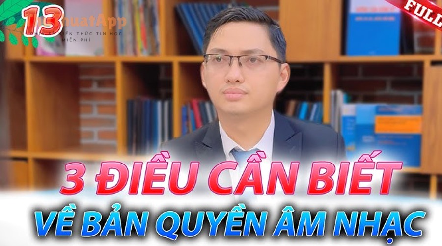 Biểu tượng bản quyền minh họa nội dung tránh vi phạm bản quyền nhạc