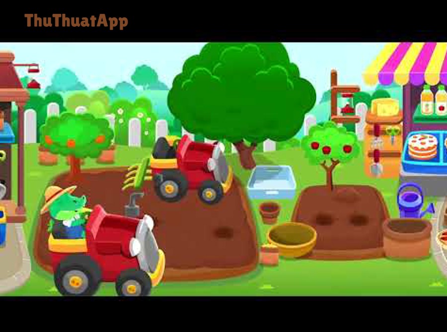 Màn hình cài đặt và biểu tượng công cụ sửa lỗi