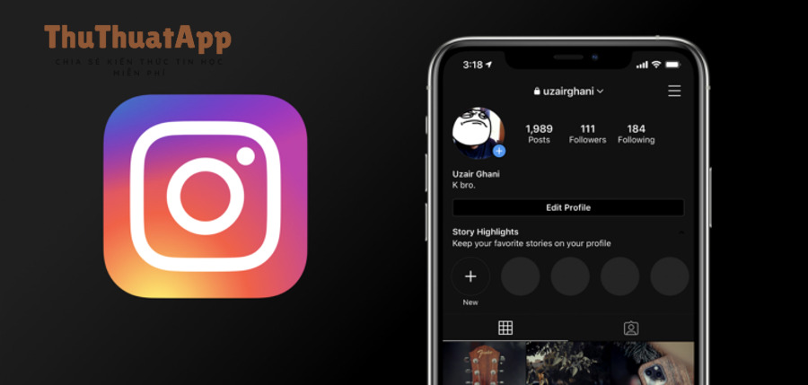 Bật chế độ tối Instagram: hướng dẫn nhanh, khác chế độ sáng 3 iPhone trong môi trường thiếu sáng