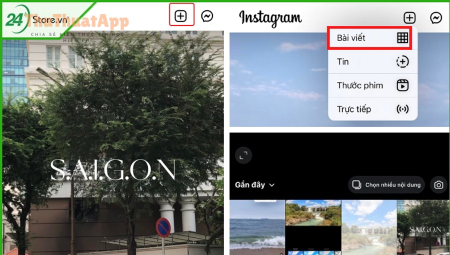 Hướng dẫn chỉnh ảnh Instagram bằng bộ lọc/filter cho người mới 3 Chụp và chỉnh ảnh trên điện thoại