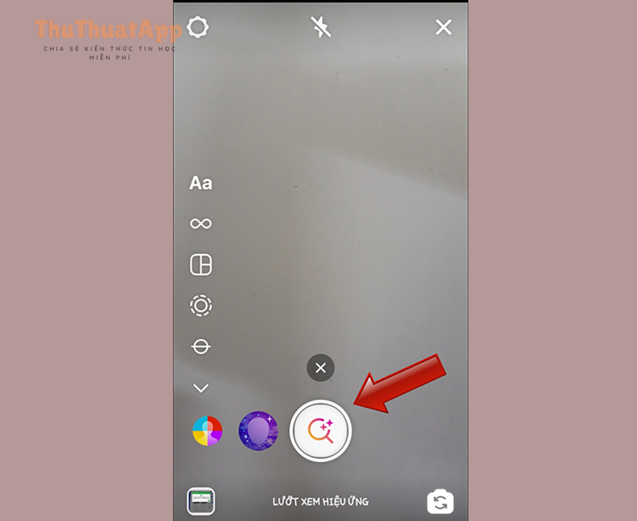 Cách lưu filter Instagram cho người mới: hiệu ứng khác bộ lọc 2 huong dan tai filter tren instagram ve dien thoai 3