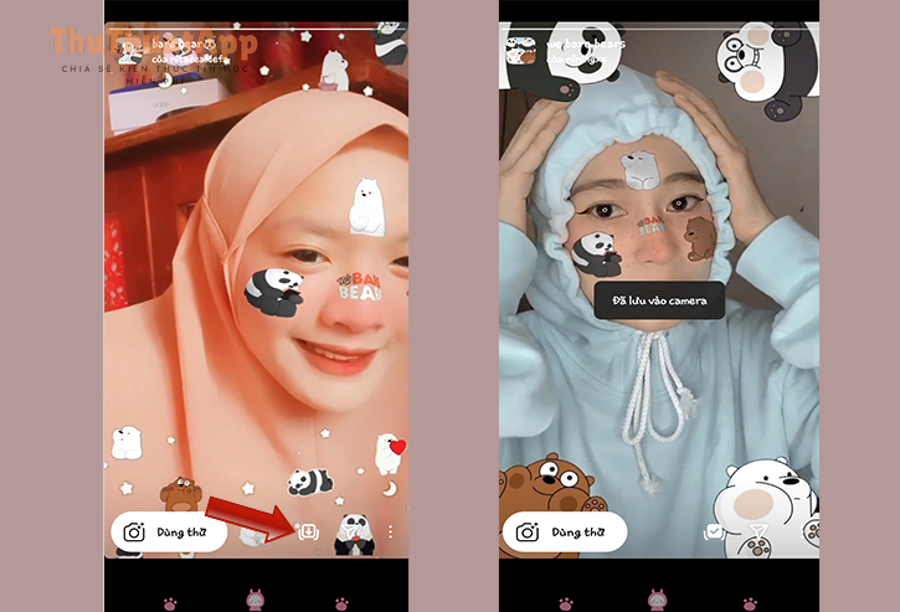 Cách lưu filter Instagram cho người mới: hiệu ứng khác bộ lọc 6 huong dan tai filter tren instagram ve dien thoai 8