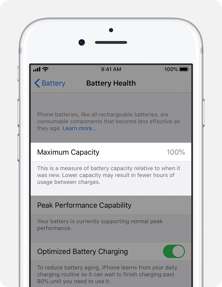 Cách tiết kiệm pin iPhone hiệu quả: 15 mẹo đơn giản giúp pin trâu hơn mỗi ngày 5 Màn hình Battery Health hiển thị Maximum Capacity