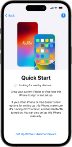 ios 17 iphone 14 pro setup quick start steps
