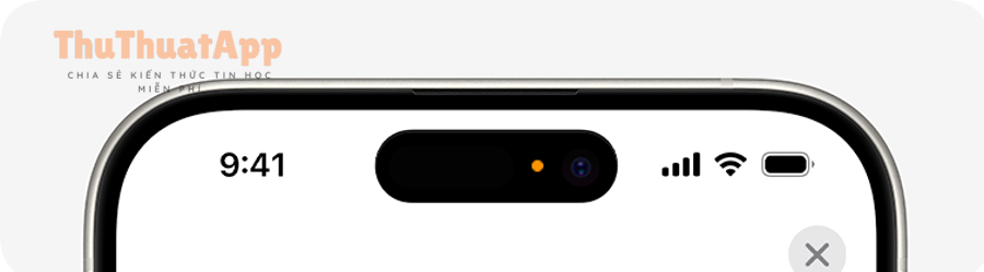 ios 17 iphone 15 pro status bar mic in use