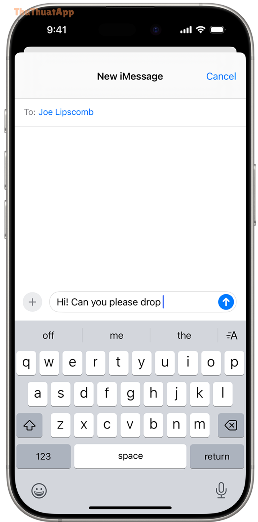 ios 18 iphone 16 pro messages predictive text options