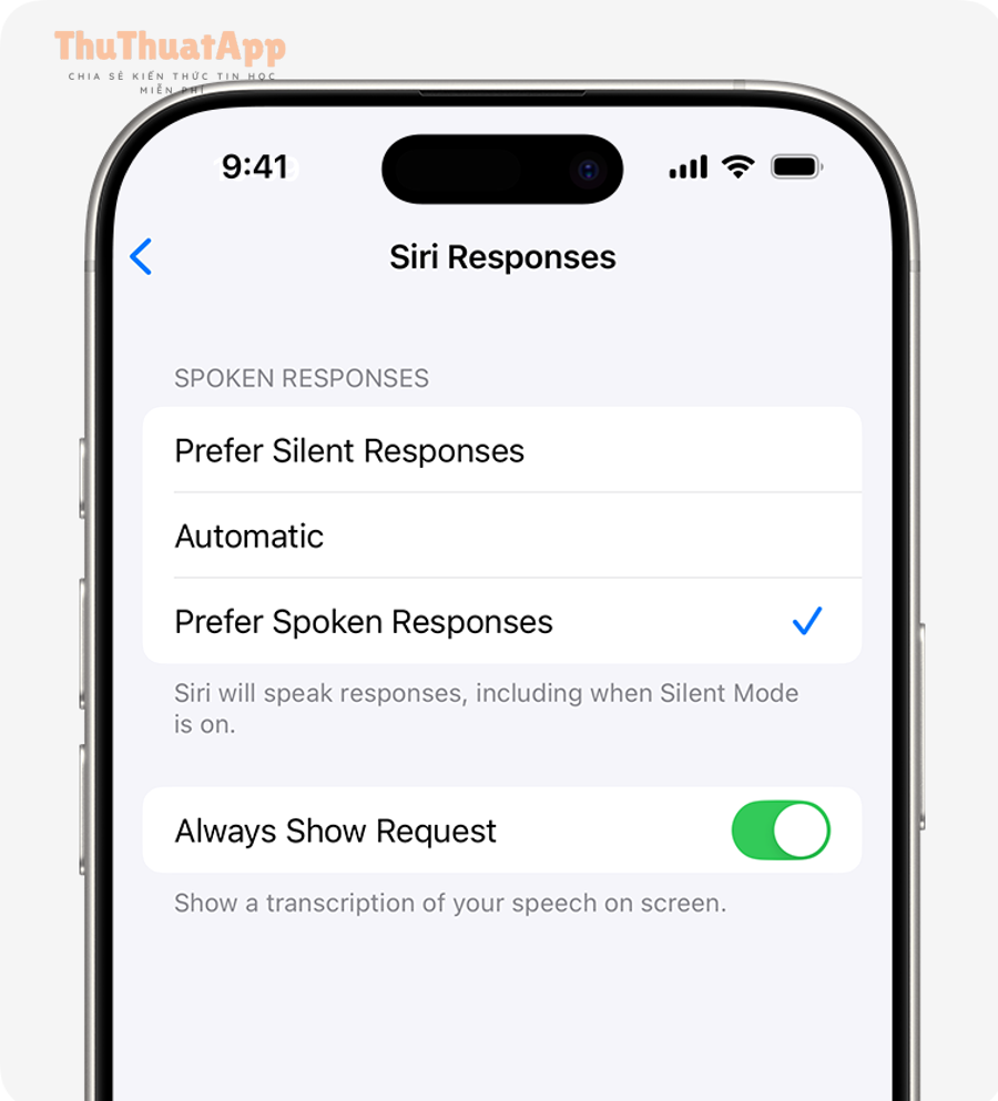 ios 18 iphone 16 pro settings apple ai siri siri responses