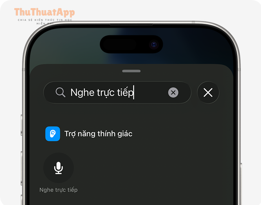 ios 26 iphone 16 pro control center add controls search live listen