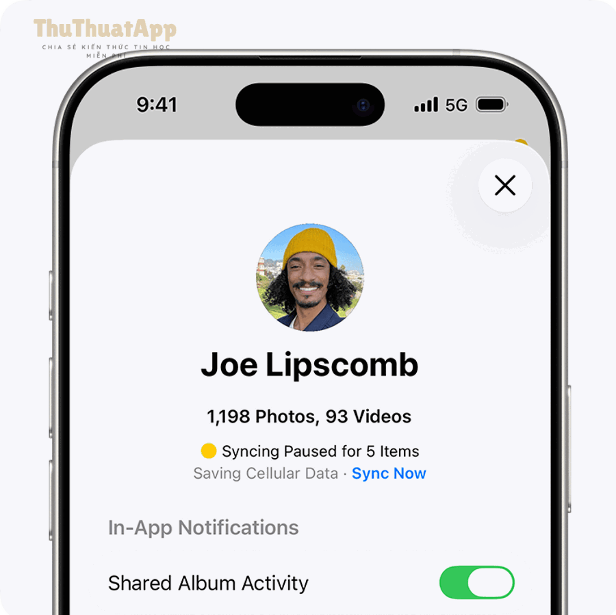 Hướng dẫn đồng bộ ảnh iPhone với iCloud Photos bật-tắt đúng cách 6 Trạng thái Syncing Paused trong Photos