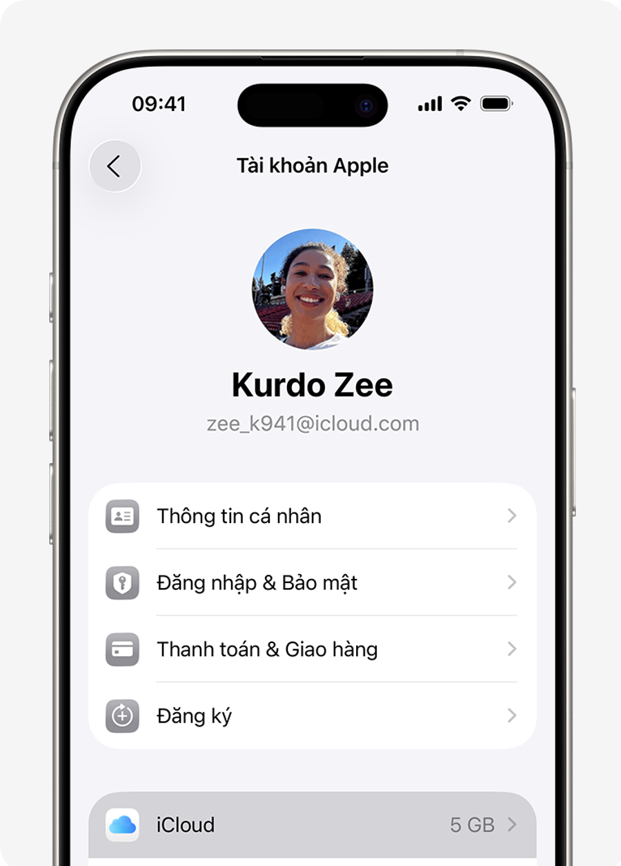 Cách sao lưu iPhone lên iCloud: tránh mất dữ liệu cho người mới 2 ios 26 iphone 16 pro settings account icloud on tap