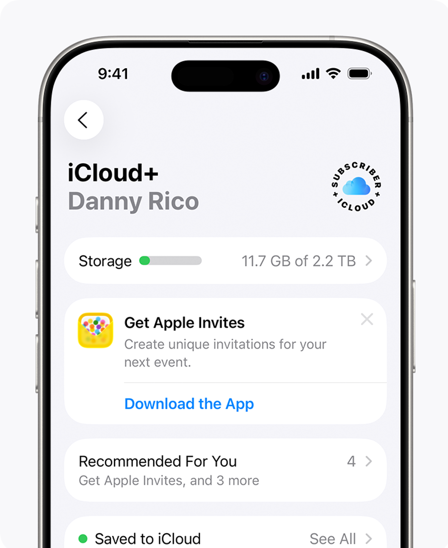 Cách khôi phục iPhone từ iCloud: phục hồi dữ liệu an toàn 4 Tổng quan dung lượng iCloud trên iPhone