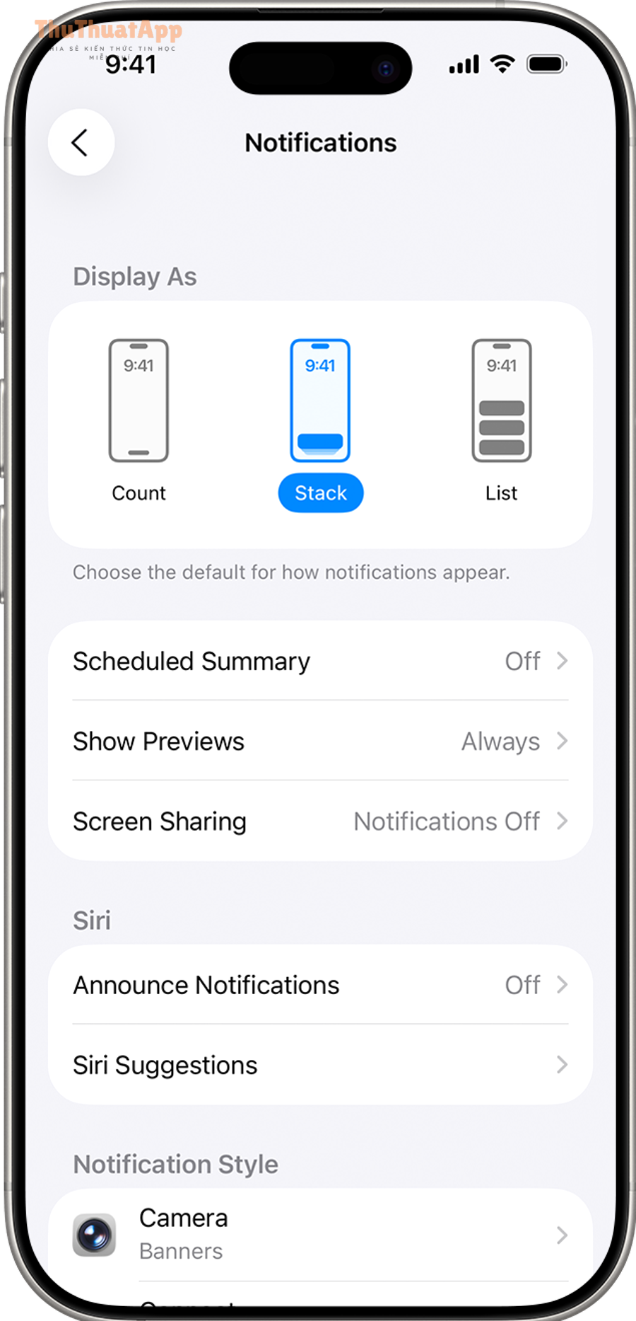 ios 26 iphone 16 pro settings notifications