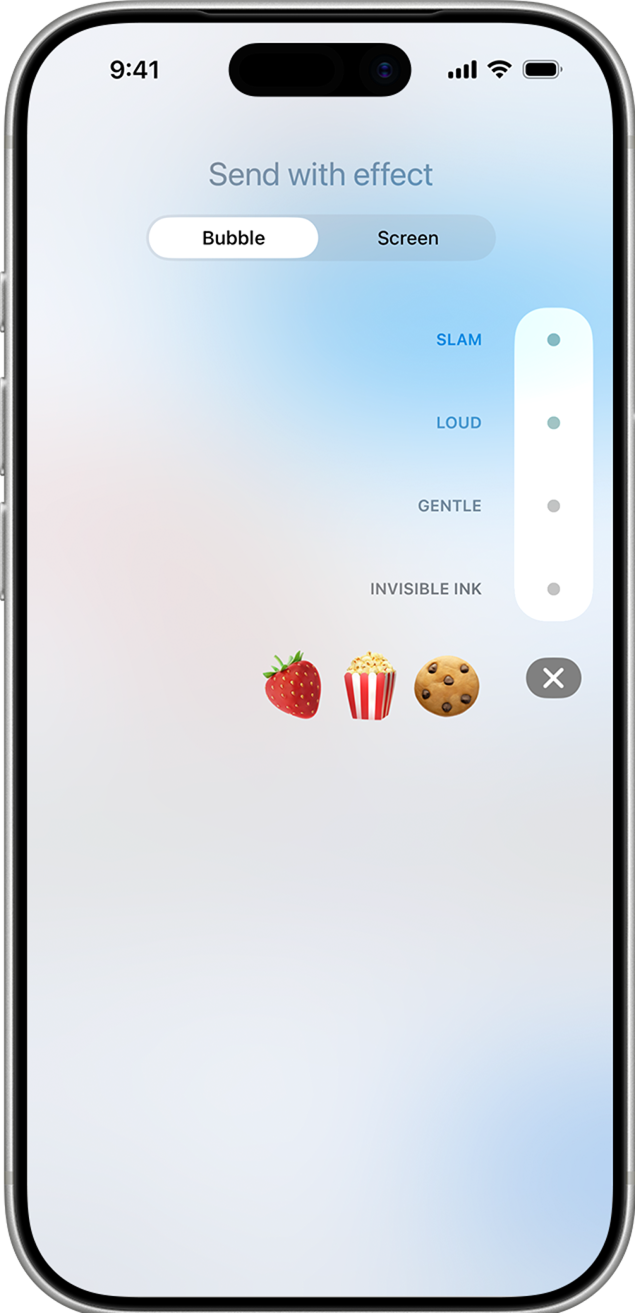 ios 26 iphone 17 pro messages conversation message effects