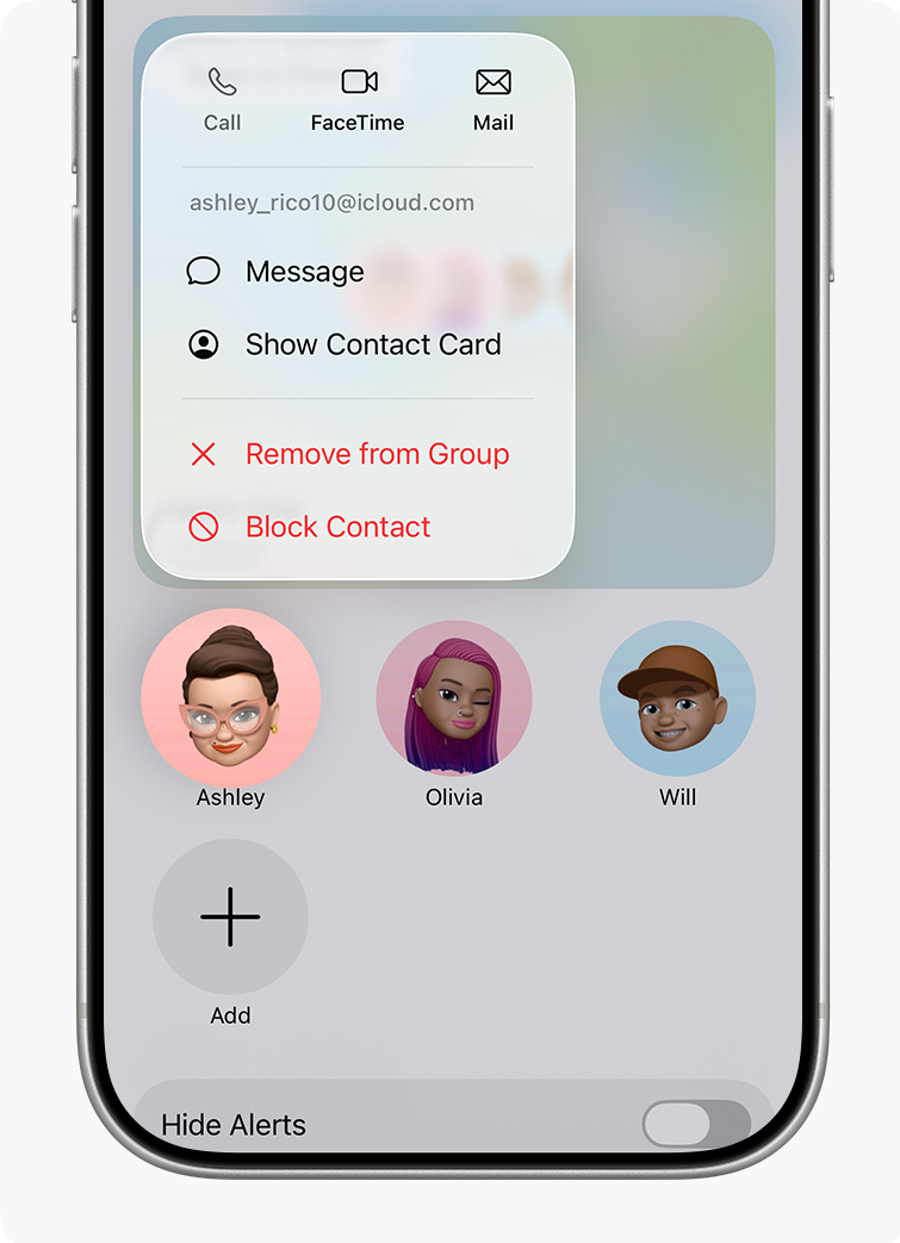 Hướng dẫn chỉnh tên nhóm iMessage, thêm/bớt thành viên trên iPhone 6 ios 26 iphone 17 pro messages group message remove contact imessage
