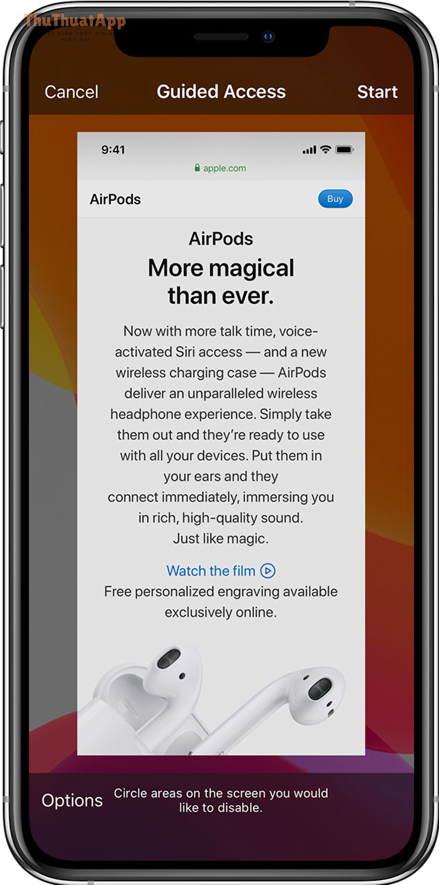 Tắt Guided Access bị kẹt trên iPhone: mở khóa nhanh, bật lại dễ 4 ios13 iphone xs settings accessibility guided access safari 1