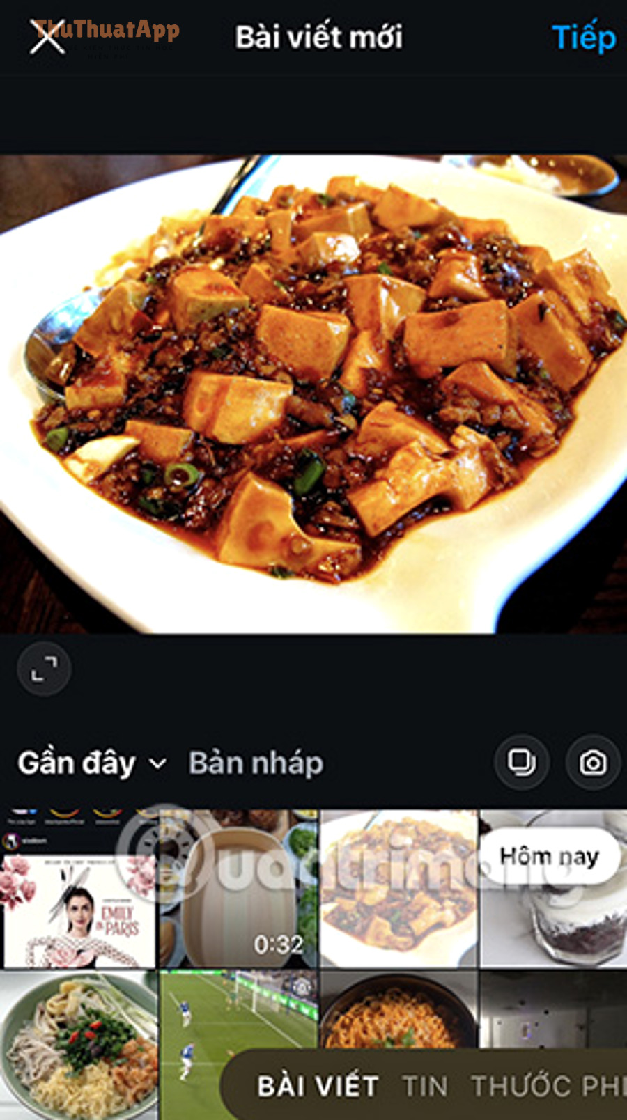 Điện thoại và Instagram