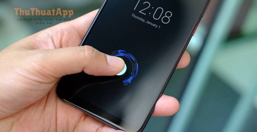 Cách bật mở khóa bằng vân tay trên Android: thiết lập nhanh, bảo mật cao, ít lỗi 2 Biểu tượng vân tay