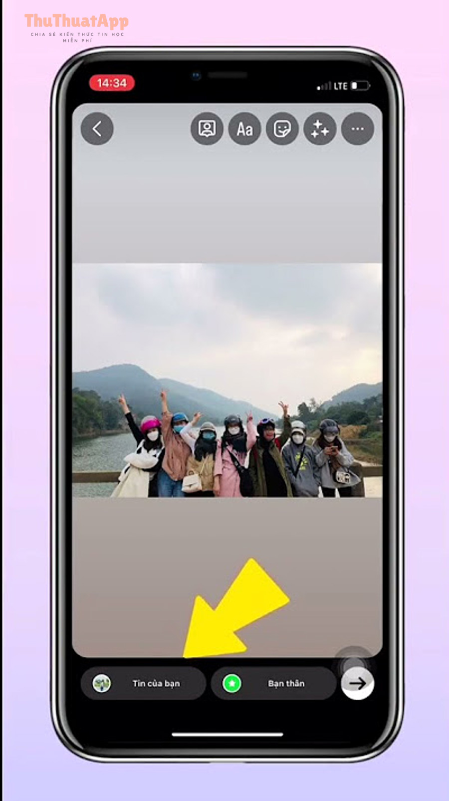 Hướng dẫn gắn thẻ (tag/mention) bạn bè trong Story Instagram cho người mới 5 oar2 5