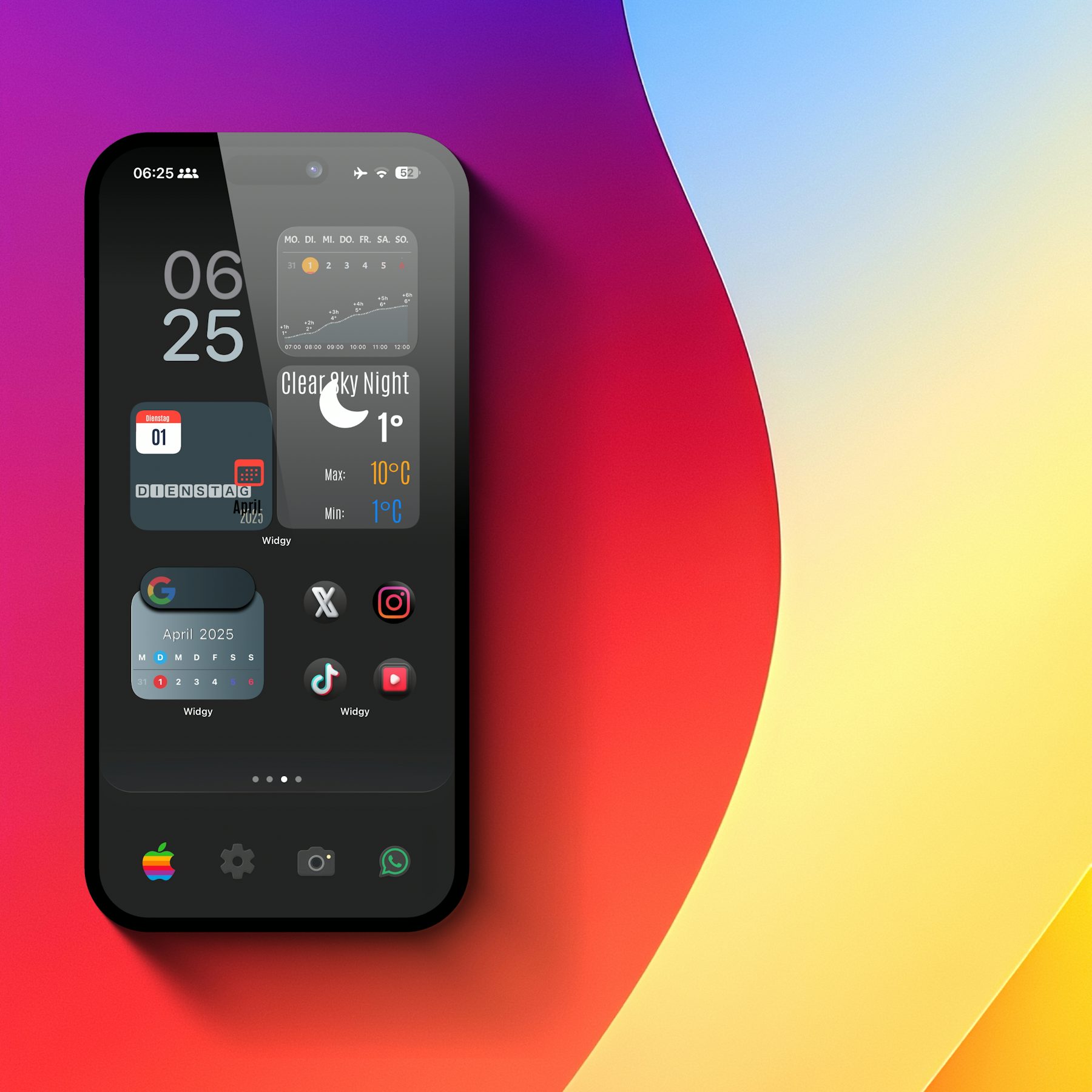 Điện thoại thông minh minh họa thao tác cài đặt và quyền riêng tư