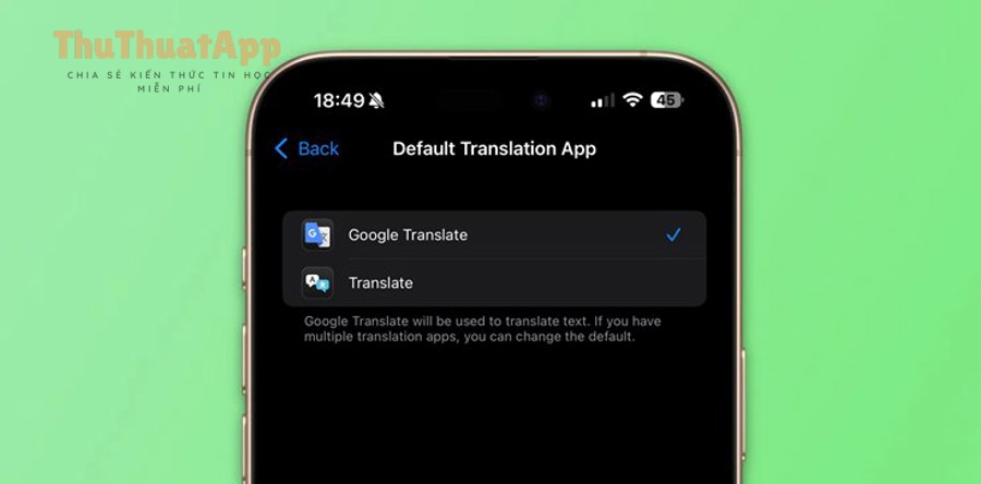 Đổi app bản đồ mặc định iPhone cho bạn: Apple Maps hay Google Maps 7 picture 1 1747727824 773 width740height370