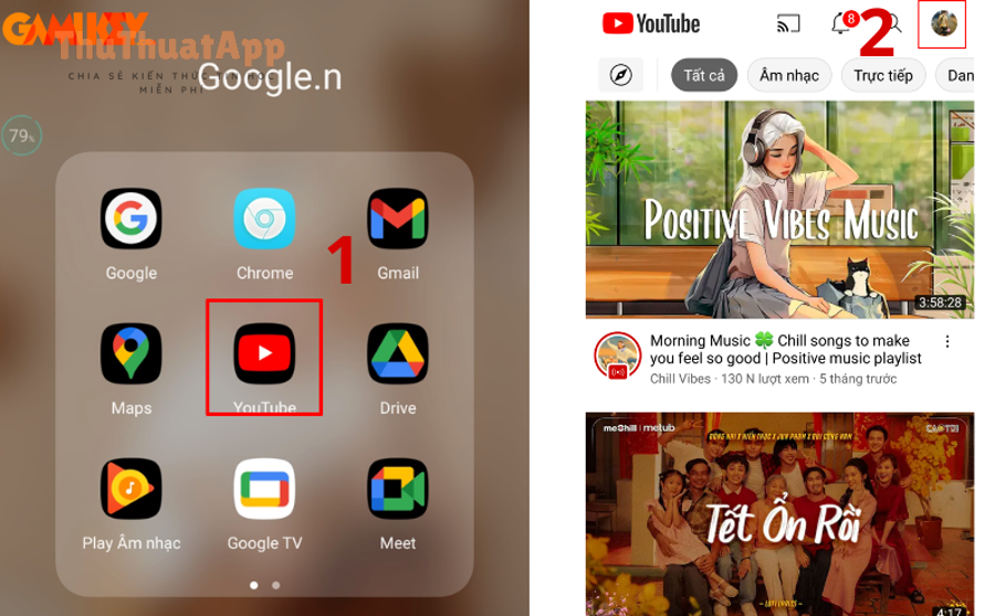 thay doi quoc gia tai khoan Youtube