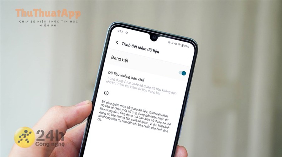 Cách bật tiết kiệm dữ liệu YouTube người dùng 4G: HD vs SD 9 tietkiem4gvivo4 1280x720 800 resize