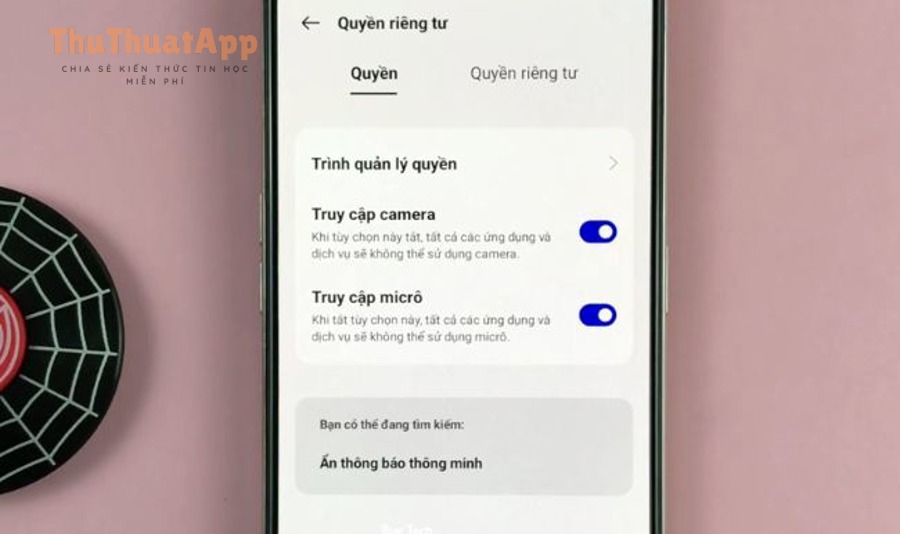 tinh nang quyen truy cap tren oppo