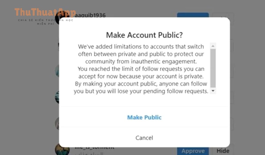 Cách duyệt follow request Instagram tài khoản riêng tư: xác nhận hay từ chối 2 Biểu tượng Instagram minh họa cho tính năng yêu cầu theo dõi
