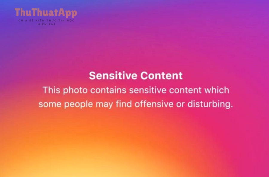 vi sao can an noi dung nhay cam tren instagram