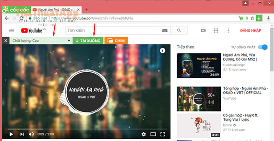 Hướng dẫn tải video YouTube xem offline hợp lệ cho newbie, không online 2 xem youtube offline