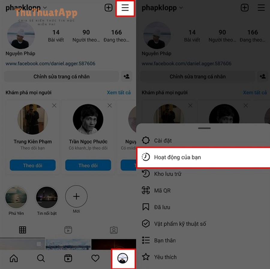 xoa nhieu bai viet tren Instagram 1