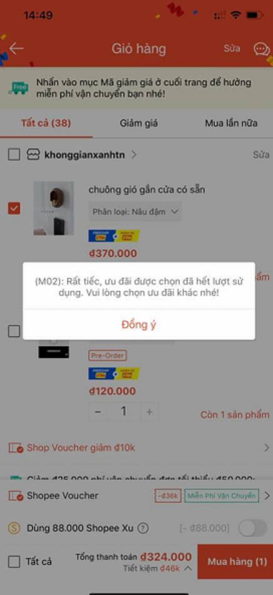 Cách áp nhiều mã giảm giá Shopee hiệu quả cho người mua online 5 Lỗi không áp được mã Shopee