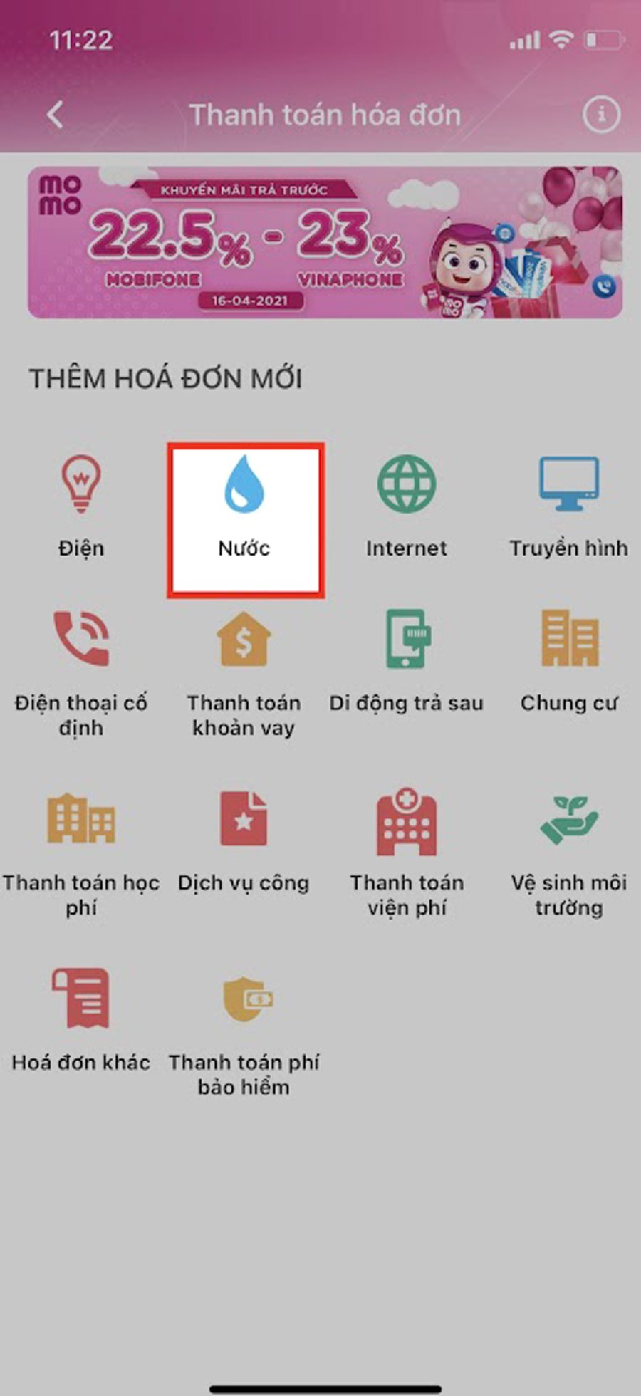Lưu ý khi thanh toán hóa đơn MoMo