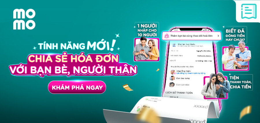 Thanh toán hóa đơn nước trên MoMo